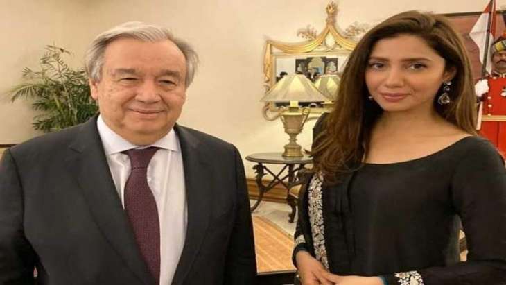 UN Chief thanks Mahira Khan for extraordinary support for refugees