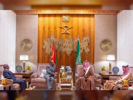 ولي العهد السعودي يبحث مع رئيس أريتريا مستجدات الأحداث الإقليمية