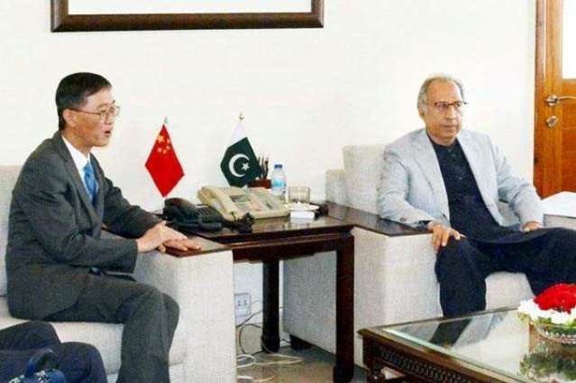 Abdul Hafeez Shiekh thanks China for supporting at FATF
