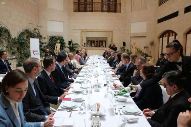 مؤسسة ( Korber  ) الألمانية تقيم غداء عمل لسمو وزير الخارجية