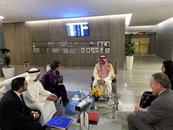 رئيسة بعثة العلاقات مع شبه الجزيرة العربية في البرلمان الأوروبي تصل الرياض