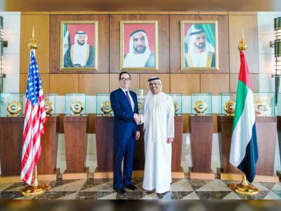 Obaid Al Tayer meets US Secretary of Treasury