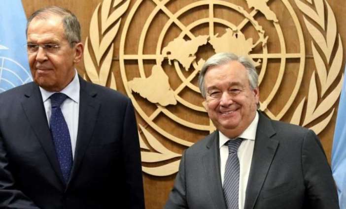 UN Chief to Meet Lavrov on Monday to Discuss Situation in Syria's Idlib - Spokesman