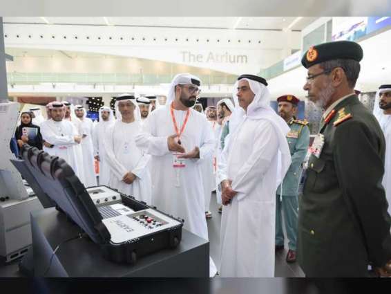 Saif bin Zayed visits UMEX, SIMTEX 2020