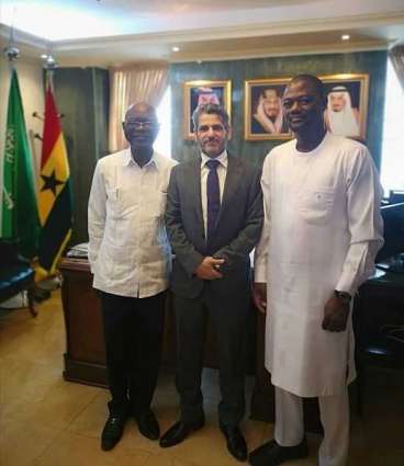 سفير المملكة لدى غانا يلتقي مسؤلان بهيئة تنمية المنطقة الشمالية في غانا