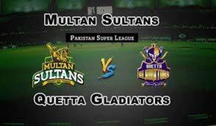 Multan Sultans and  Quetta Gladiators will be face-to-face today