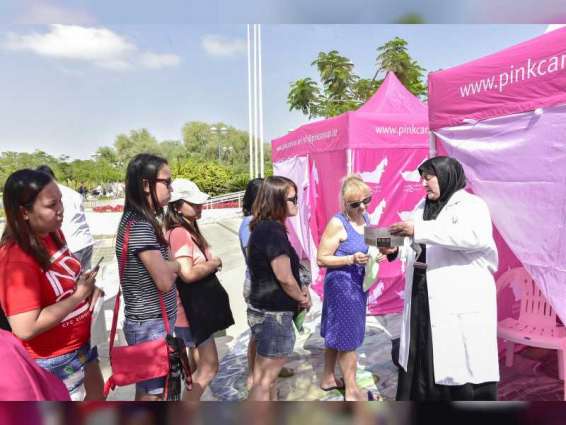 شخصيات رسمية و فنية تقود ثالث أيام "القافلة الوردية" في دبي