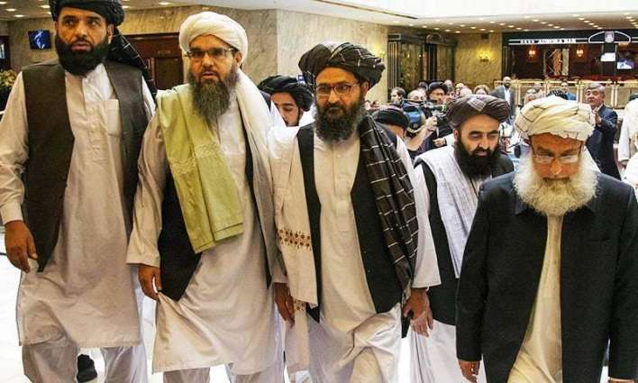 Taliban Representatives Arrive at Ceremony to Sign Peace Deal With US in Doha