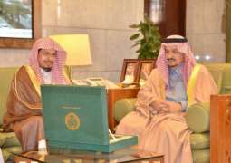 سمو أمير الرياض يستقبل مدير مكافحة المخدرات بالمنطقة