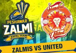 Match between Islamabad United and Peshawar Zalmis delayed due to rain