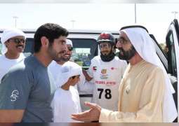 Mohammed bin Rashid watches finale of Dubai Crown Prince Endurance Cup Festival