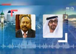 Mohamed bin Zayed reassured over Sudanese Prime Minister's health