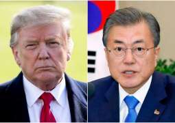 South Korean, US Leaders Discuss Fight Against Coronavirus Pandemic - Seoul