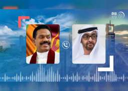 Mohamed bin Zayed receives phone call from Sri Lankan PM