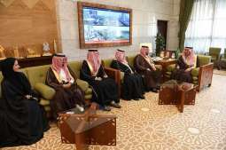 سمو أمير منطقة الرياض يستقبل محافظ الهيئة العامة لعقارات الدولة