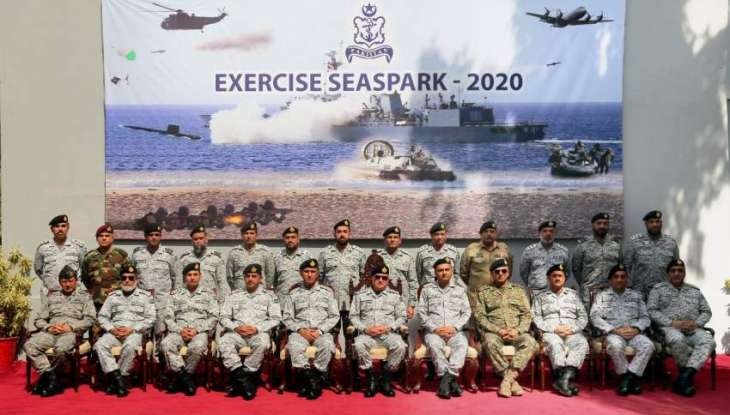 Debrief of pakistan navy maritime exercise seaspark-2020 held at karachi