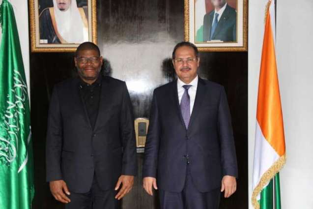 السفير السبيعي يستقبل وزير الخارجية الليبيري