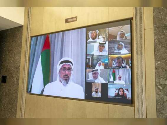 خالد بن محمد بن زايد يترأس اجتماعا "عن بعد" للجنة التنفيذية لإمارة أبوظبي
