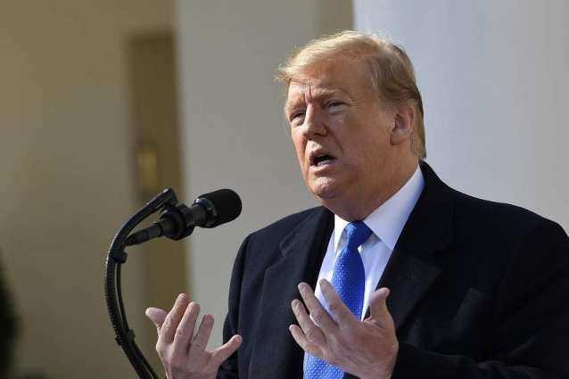 Trump Says Does Not See Reason to Suspend Foreign Trade Tariffs Due to Covid-19 Outbreak
