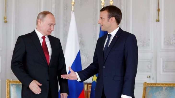 Putin, Macron Discuss Anti-Coronavirus Measures in Phone Talks