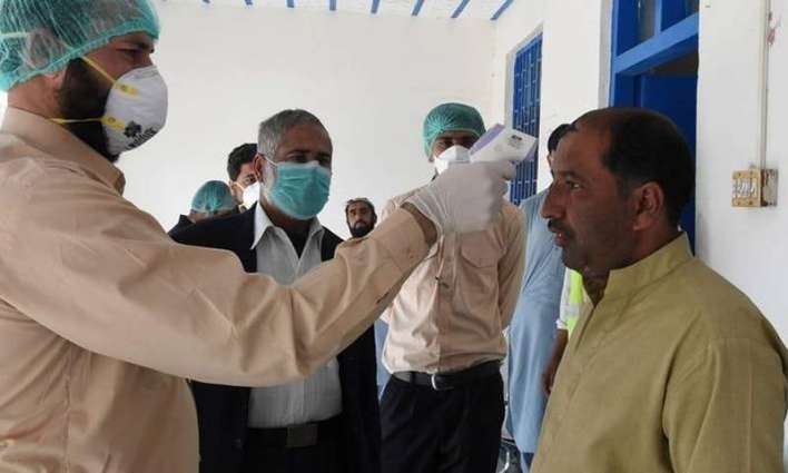 ارتفاع حصیلة الاصابات بفیروس کورونا المستجد الي 1238 حالة في باکستان