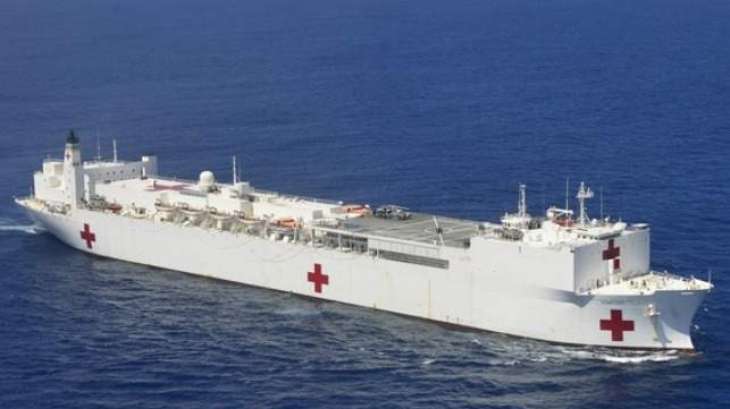 US Navy Hospital Ship Comfort Docks in New York City to Help Cope With COVID-19 Epidemic