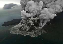 Indonesian Volcano Anak Krakatau Erupts Twice, Rumble Heard in Nearby Jakarta