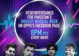 Enjoy Pakistan’s Biggest Musical Week with OPPO’s In-tertainment Nights