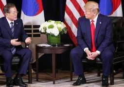 Trump, Moon Discuss COVID-19 Response Measures During Phone Talks - Blue House