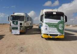 مركز الملك سلمان للإغاثة يدشن السلة الغذائية لشهر رمضان في محافظة المهرة