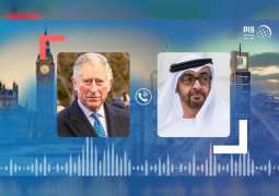 Mohamed bin Zayed receives call from Prince Charles