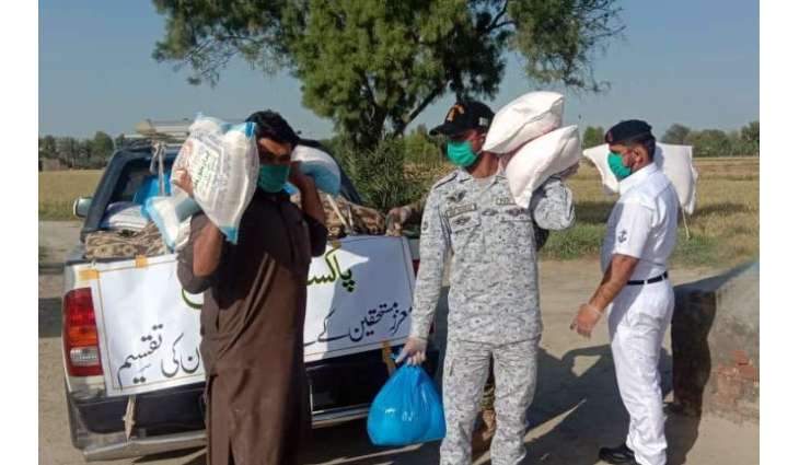 Pakistan Navy Nationwide Humanitarian Assistance During Lockdown Continues