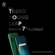 Realme, The World's Fastest-growing Smartphone Brand, Has Been Growing Steadily And Maintains The Top 7 Global Ranking