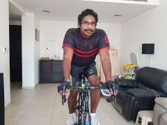 Gangadharan takes top spot in Dubai Sports Council’s Virtual Tour Challenge