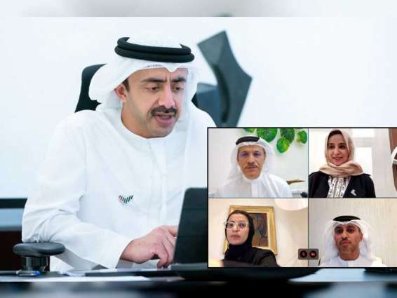 Abdullah bin Zayed presides over virtual meetings of Education and Human Resources Council
