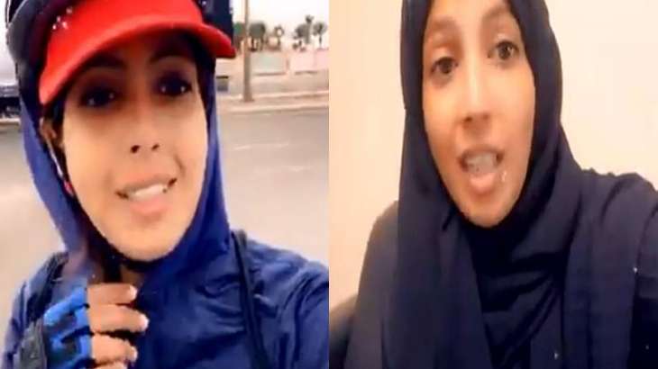 شاھد : سائقة سیارة تاکسي السعودي ” رندہ العمودي “ تعتذر عن تصرفاتھا و اھانة شرطة المرور بعد اعتقالھا