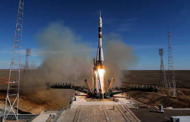 Soyuz MS-16 Spacecraft With ISS Crew Launched From Baikonur Spaceport