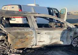 وفاة ثلاثة آسیویین من بینھم امرأة اثر حادث المرور علي شارع الیشخ زاید بالامارات