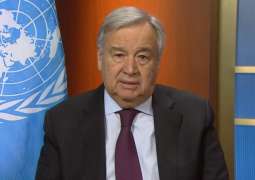 UN Chief Guterres Says Coronavirus Brings World to Its Knees