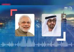 Mohamed bin Zayed, Prime Minister of India review international developments
