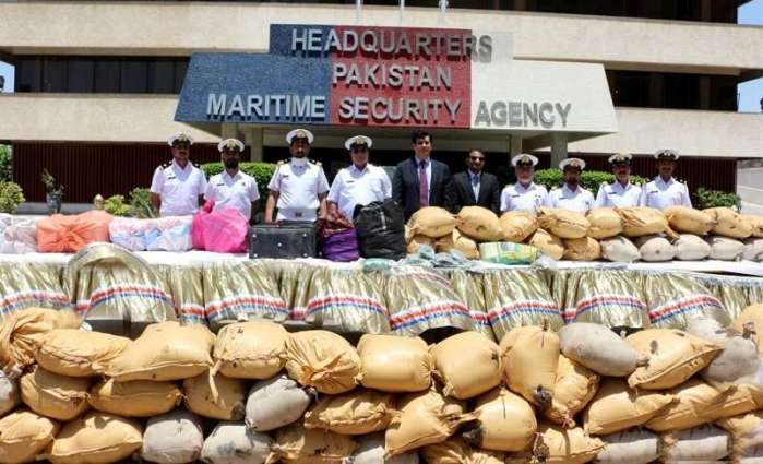 Seizure Of Narcotics (Hashish, Crystal Ice Crystal) 26 April 2020 By Pakistan Maritime Security Agency & Pakistan Customs Through Combined Operation