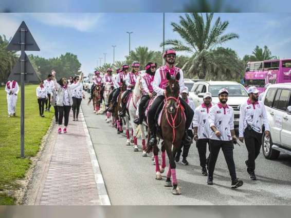 مسيرة فرسان القافلة الوردية العاشرة تسجل أقل عدد إصابات بسرطان الثدي في الإمارات