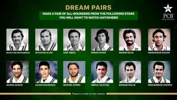 Azhar Mahmood and Abdul Razzaq choose Imran Khan as their Dream Pairs partner