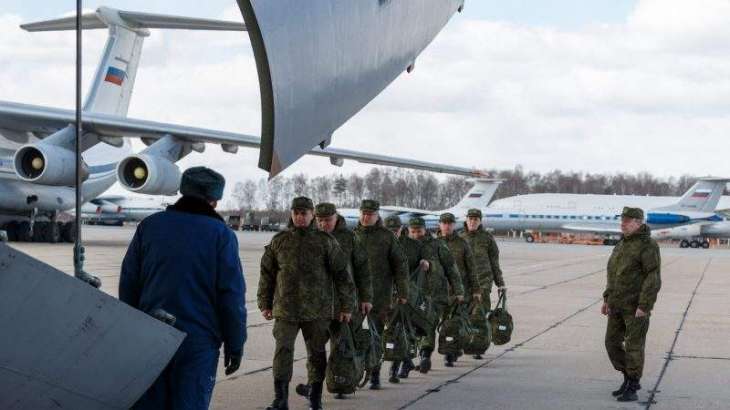 First Aircraft With Russian Servicemen Returns From Italy After Fight Against COVID-19