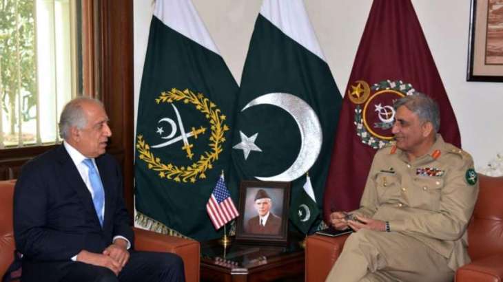 US Representative Zalmay Khalilzad Calls On Army Chief