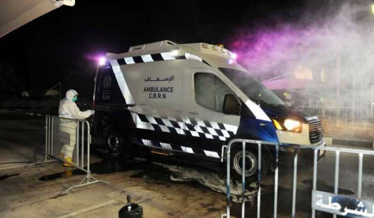 Abu Dhabi Police conduct campaign to disinfect COVID-19 ambulances, non-emergency transport vehicles