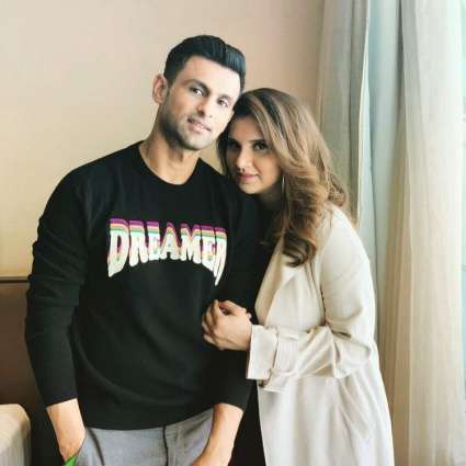 Shoaib Malik shares beautiful pictures of wife, son