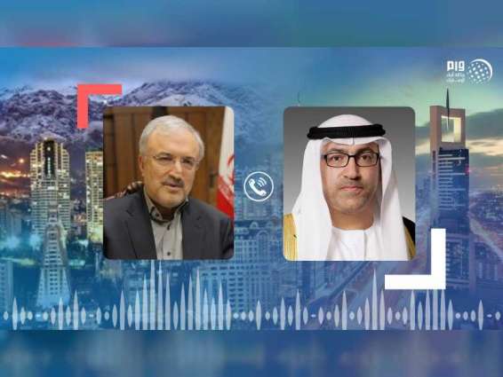 UAE, Iranian health ministers review COVID-19 countermeasures