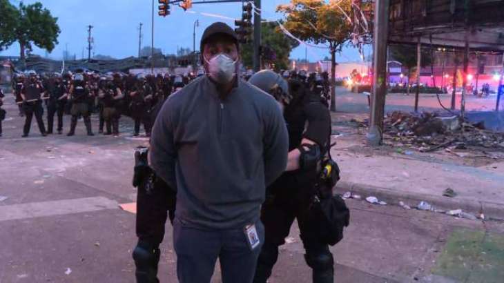 CNN Reporters Detained By Police During Live Broadcast on Minneapolis Riots