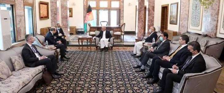Afghan President Receives Credentials From New Russian Ambassador Zhirnov - Administration